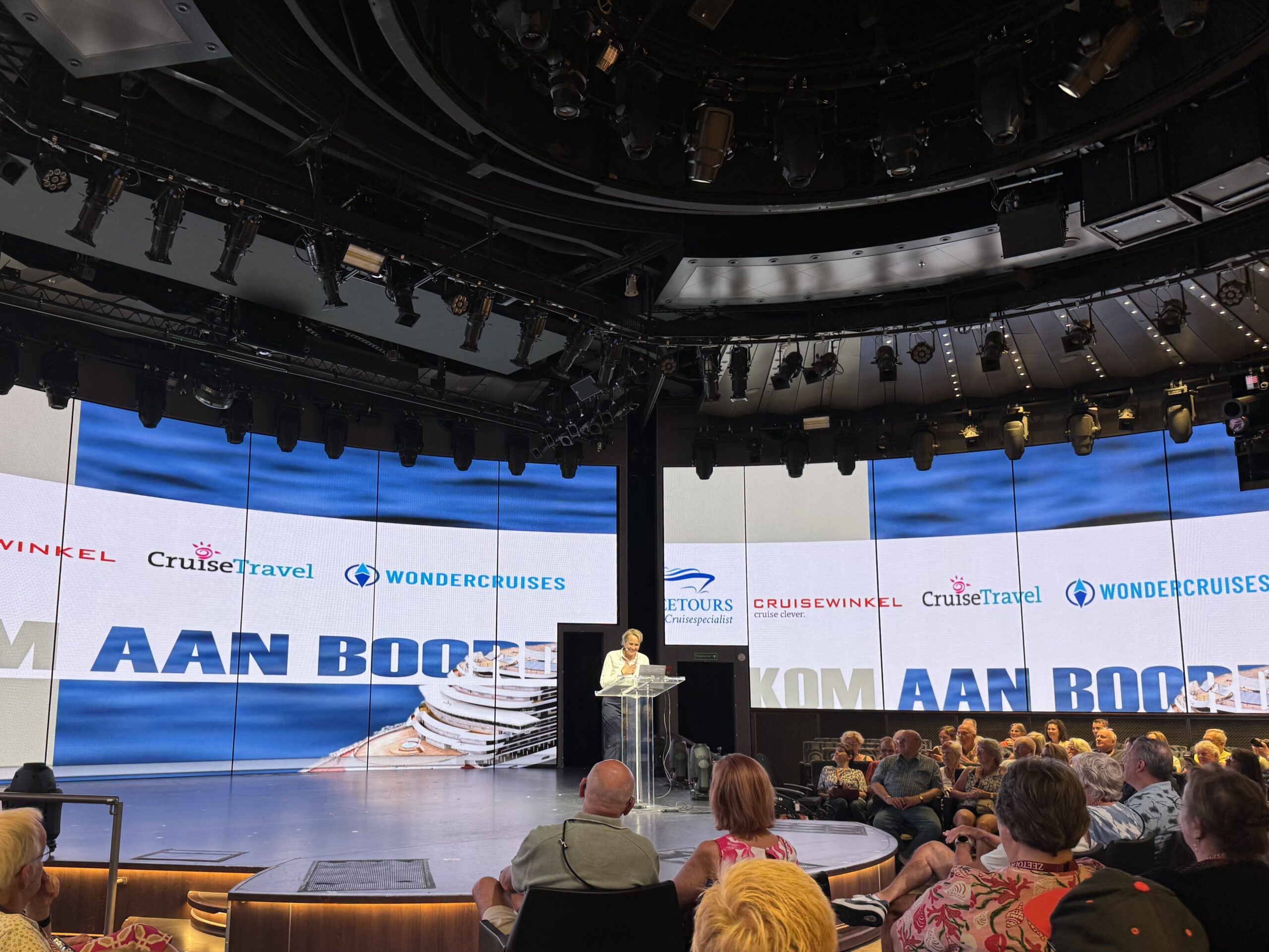 Welkom aan boord – Dag 1 Zeetours Musical Cruise 2025